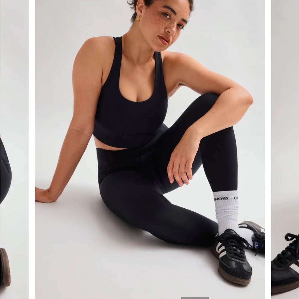 Girlfriend Collective Black Compressive High-Rise Legging